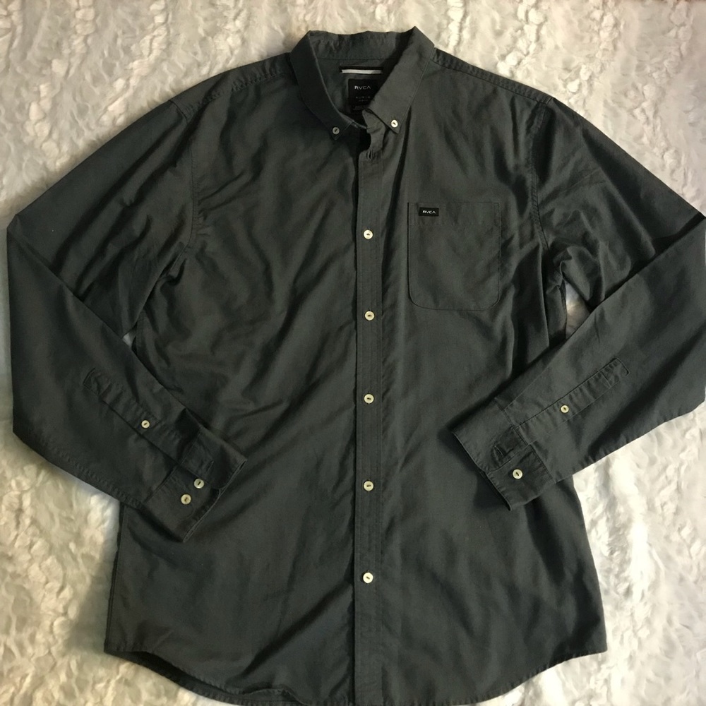 RVCA long sleeve button down